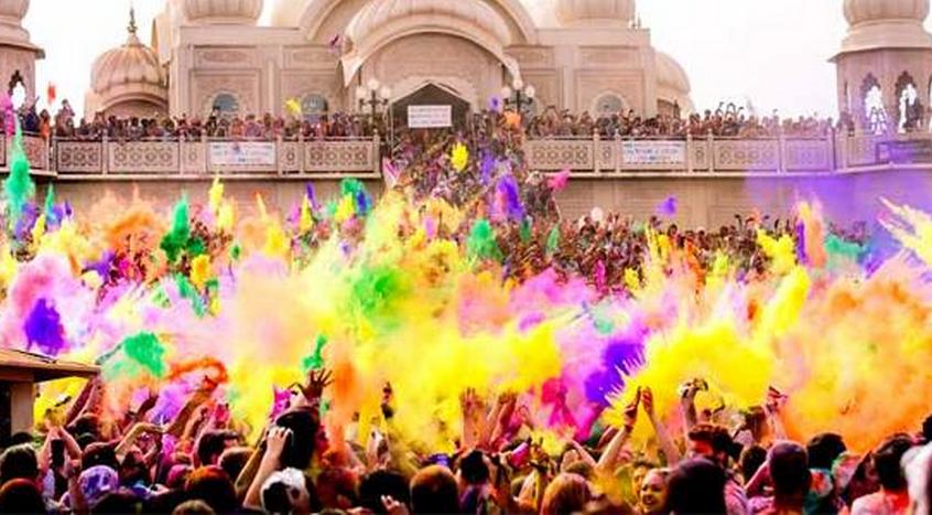 best place to celebrate holi