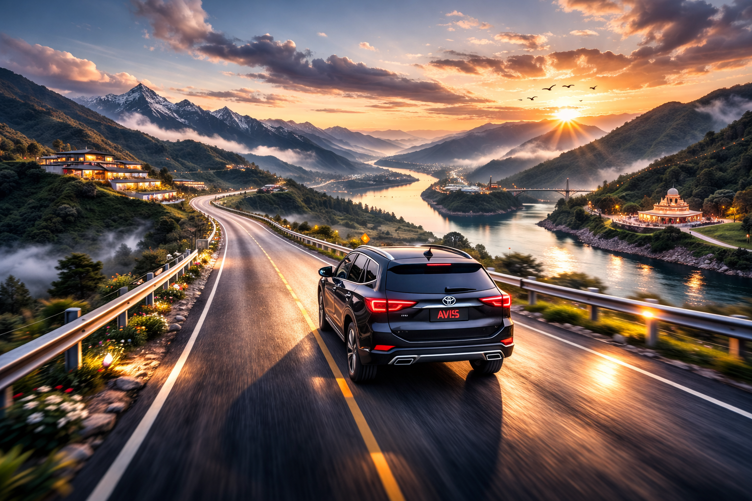 Road Trips from Delhi Made Easy: Explore North India’s Scenic Routes with Avis Chauffeur-Driven Cars