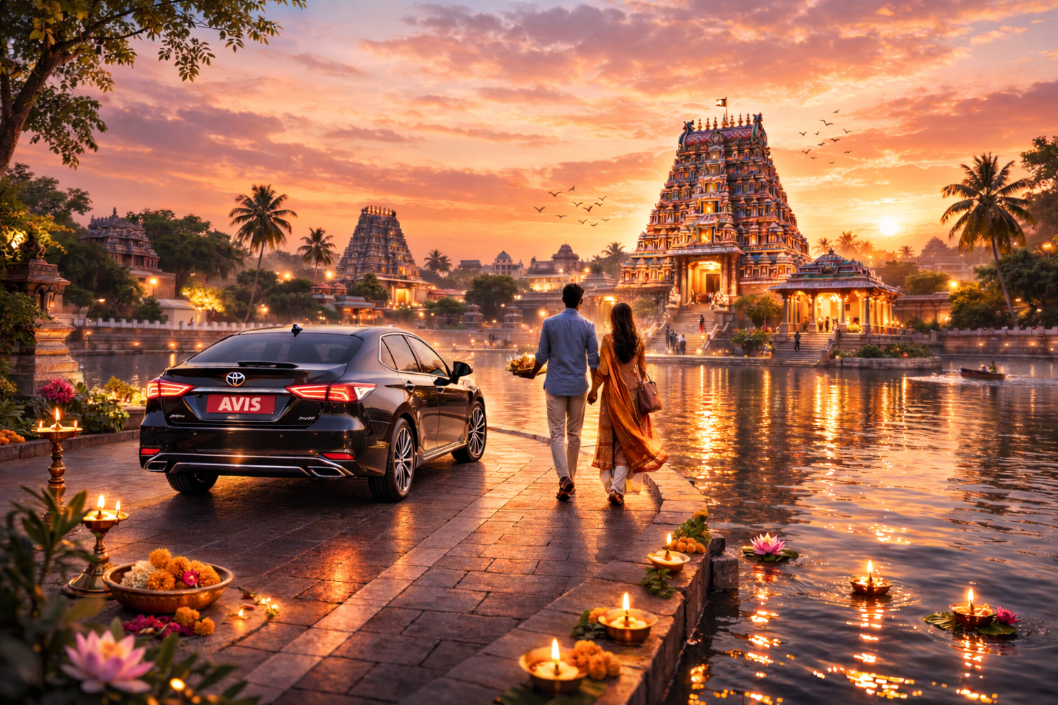 Temples to Visit in Chennai: A Spiritual Road Trip with Luxury Car Rental