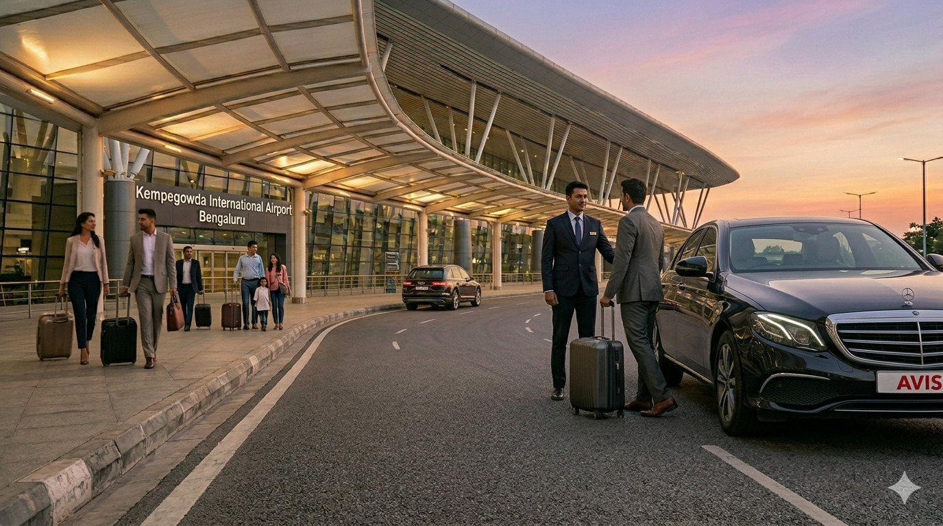 Experience Luxury Airport Transfers in Bengaluru with Avis India